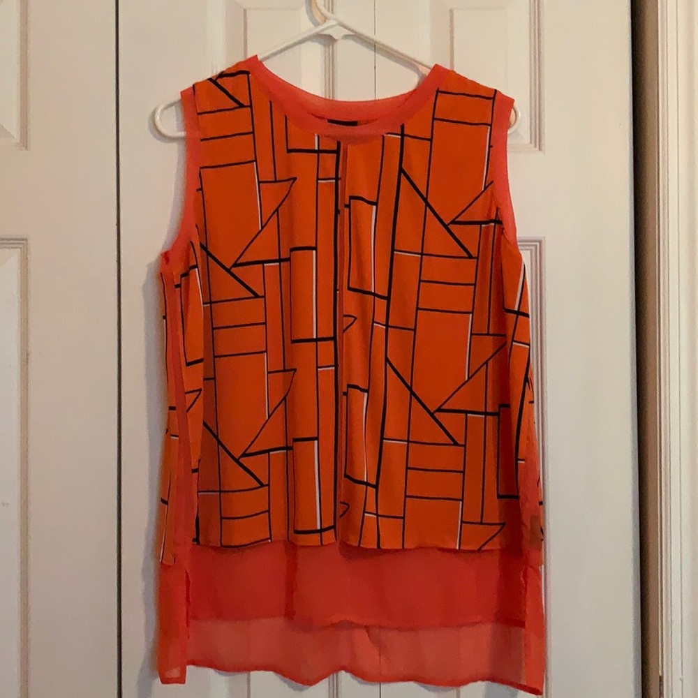 EUC sleeveless large Worthington top